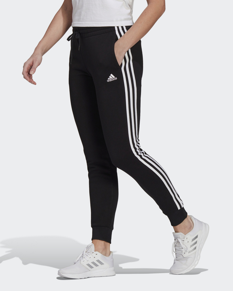 Adidas fleece pants women's on sale