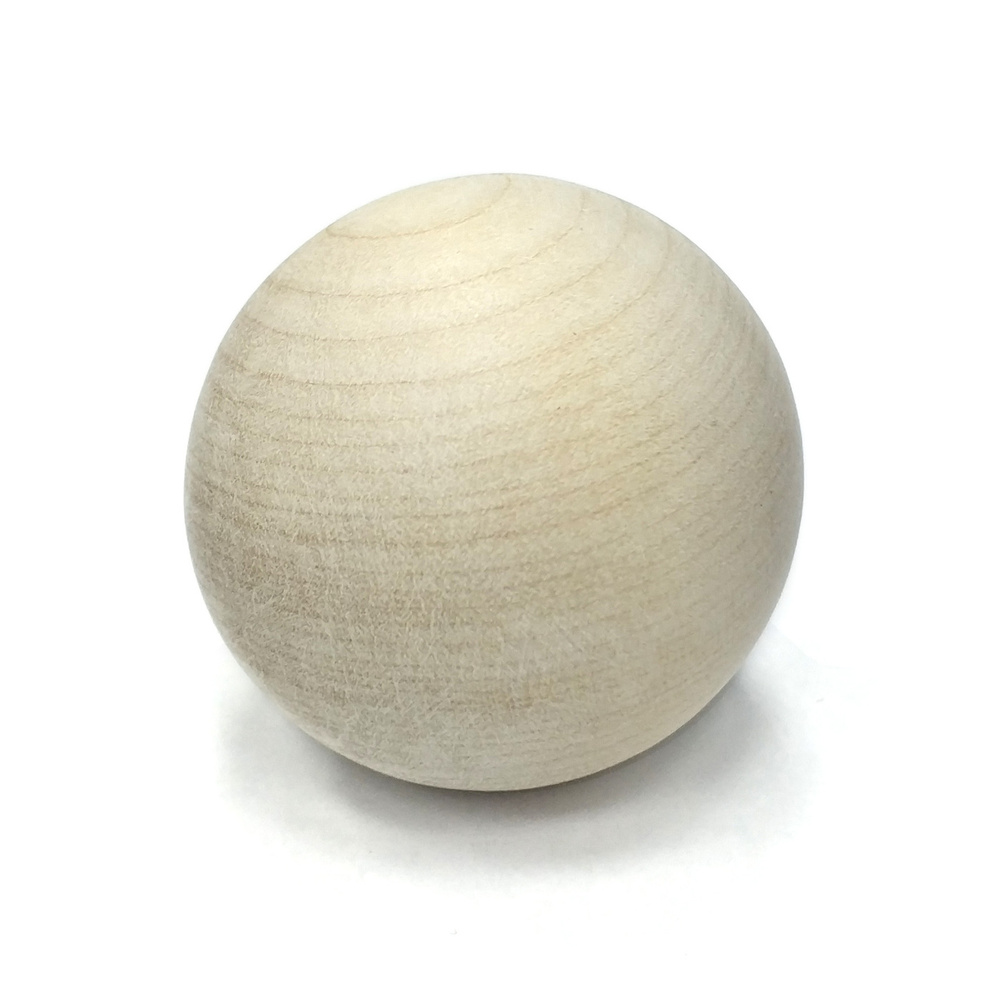 Мяч деревянный для дриблинга TSP, 45 мм, береза #1