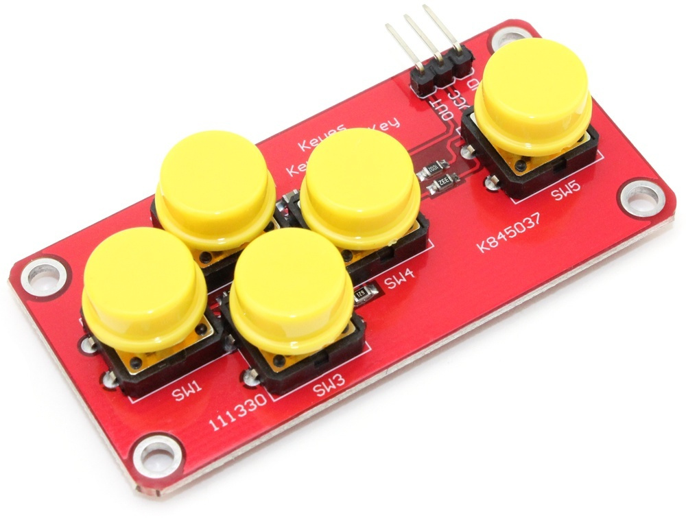 ARDUINO джойстик - клавиатура 5 КНОПОК - купить с доставкой по выгодным ...