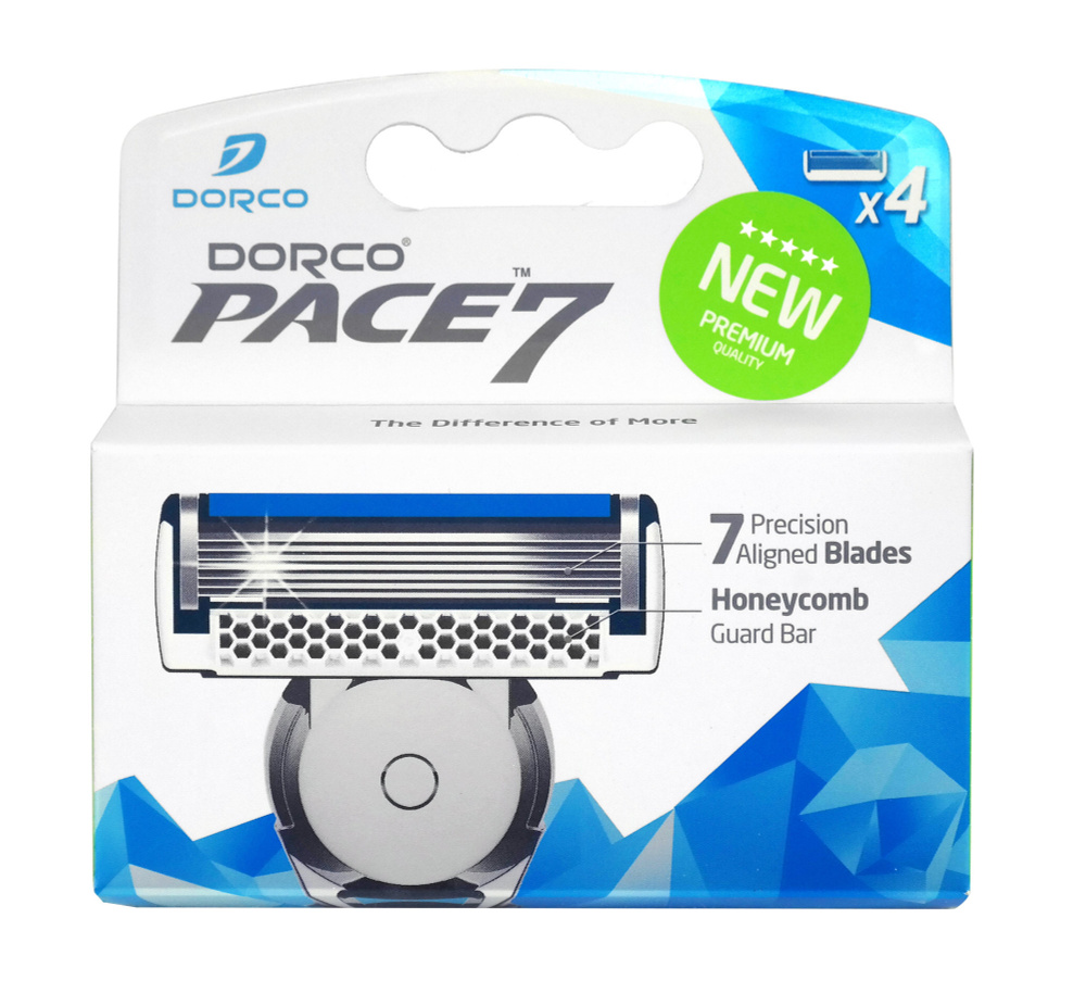 Сменные кассеты для бритья Dorco Pace 7 - купить с доставкой по ...