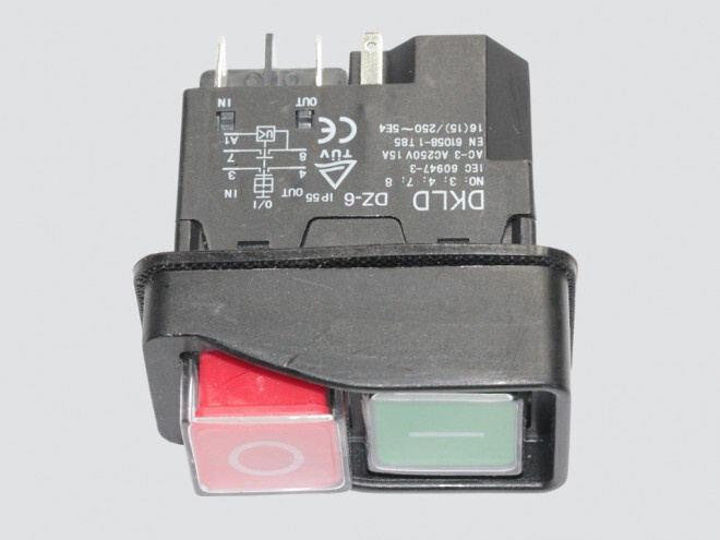 Выключатель KLD-28 на сверлильный станок,бетономешалку, компрессор (стар. образца, 4 клеммы) 16(12)А #1