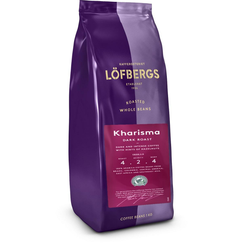 Кофе в зернах Lofbergs Kharisma,1кг #1