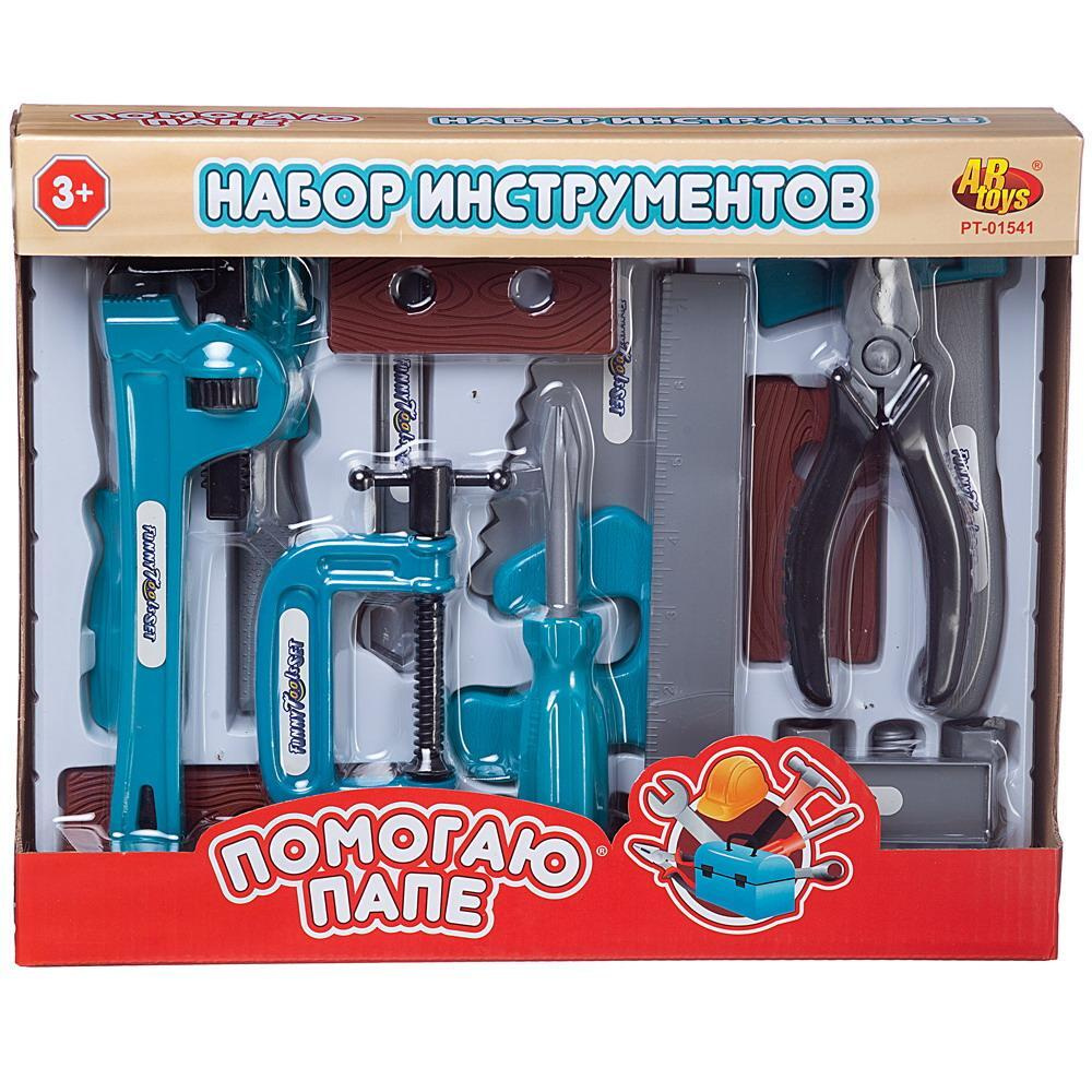 Игровой набор ABtoys Помогаю Папе Инструменты с топором, в коробке  #1