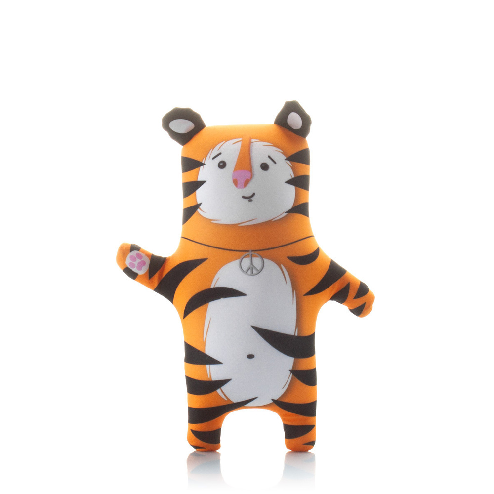 Мягкая игрушка / Антистресс / Тигр / Символ года / Тигренок / Мялка ...