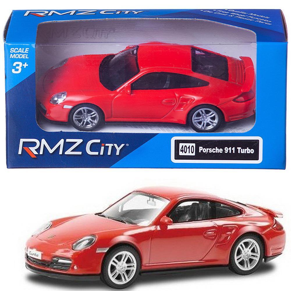 Машинка металлическая Uni-Fortune RMZ City 1:43 Porsche 911 Turbo, без  механизмов (цвет красный), игрушки для мальчика - купить с доставкой по  выгодным ценам в интернет-магазине OZON (807375042)