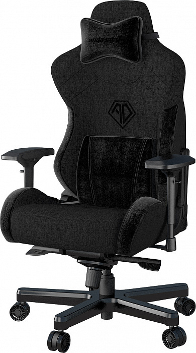 AndaSeat Игровое компьютерное кресло, Лён, Черный #1