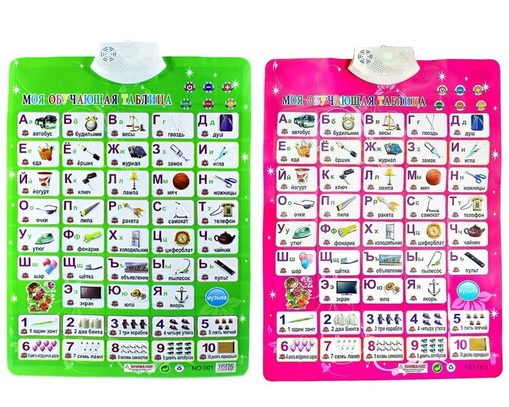 Говорящая азбука "Мой первый алфавит" / Азбука для малышей /Алфавит ...
