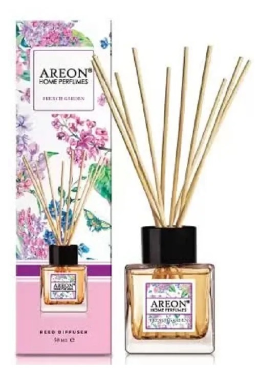 Ароматизатор AREON флакон с палочками 50 мл HOME PERFUME STICKS GARDEN 50ML French Garden BHP01  #1