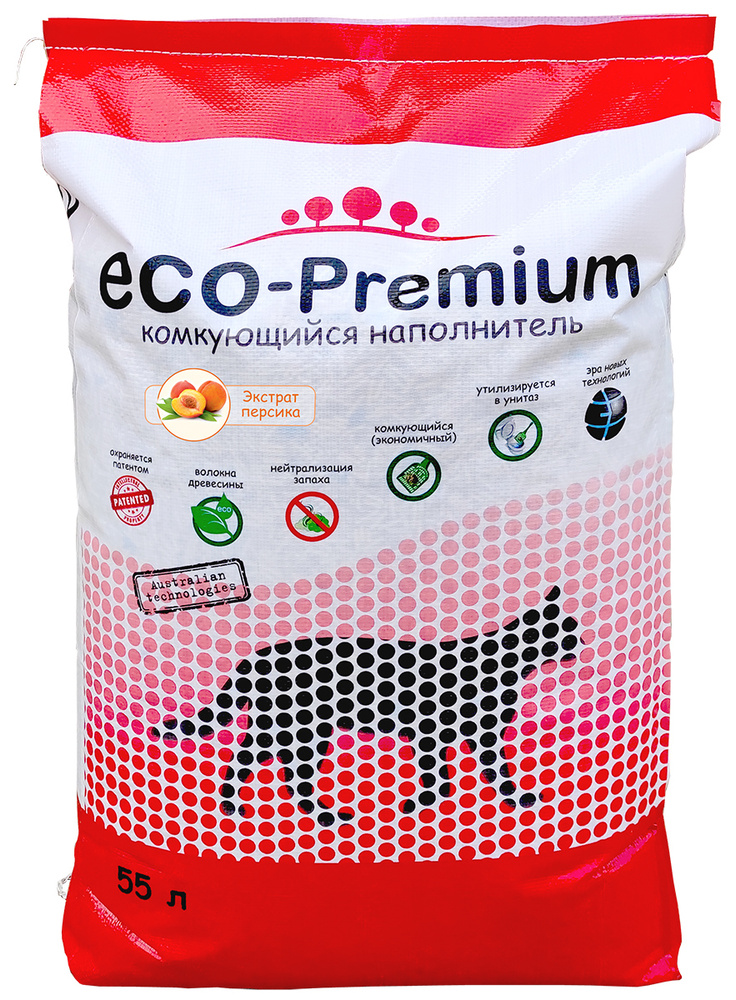 ECO-Premium Наполнитель Древесный Комкующийся 7600г. купить на OZON по ...