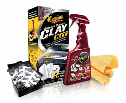 Набор для очистки лакокрасочного покрытия Smooth Surface Clay Kit Meguiar's  #1