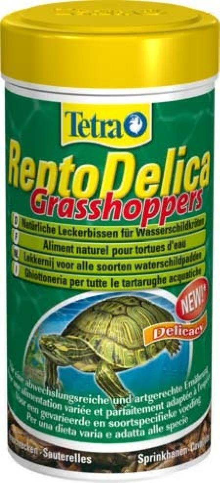 (корма) Натуральное лакомство для водных черепах, кузнечики ReptoDelica Grasshopers 193901, 0,048 кг, #1