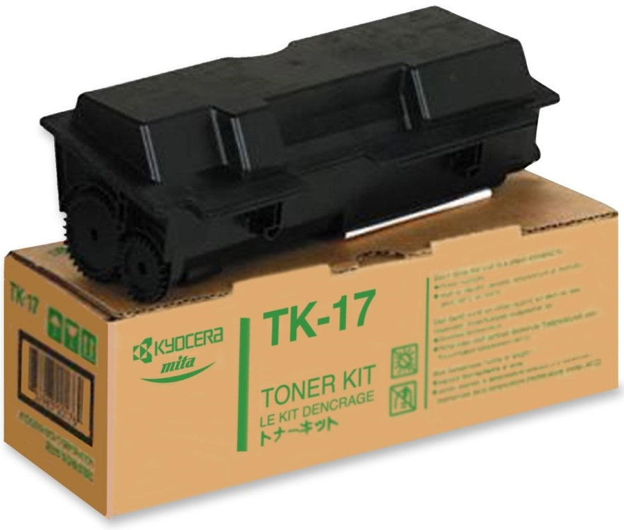 Kyocera TK-17 / 1T02BX0EU0 тонер картридж - черный, 6000 стр для принтеров Kyocera  #1