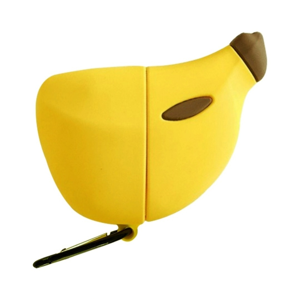 Чехол \"Банан\" для наушников \"AirPods Sillicon\", аксессуар для наушников ...