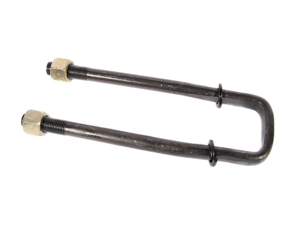 Стремянка рессоры УАЗ 452 (усиленная с гайками и гроверами) (длина 275 ...