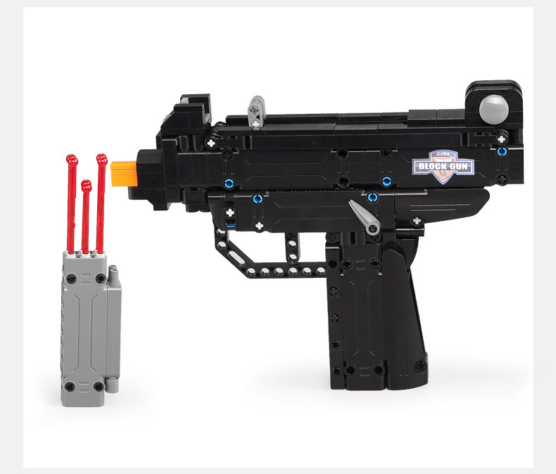 Конструктор пистолет игрушка С81007 CaDa, Desert Eagle 8 стреляет, с ...