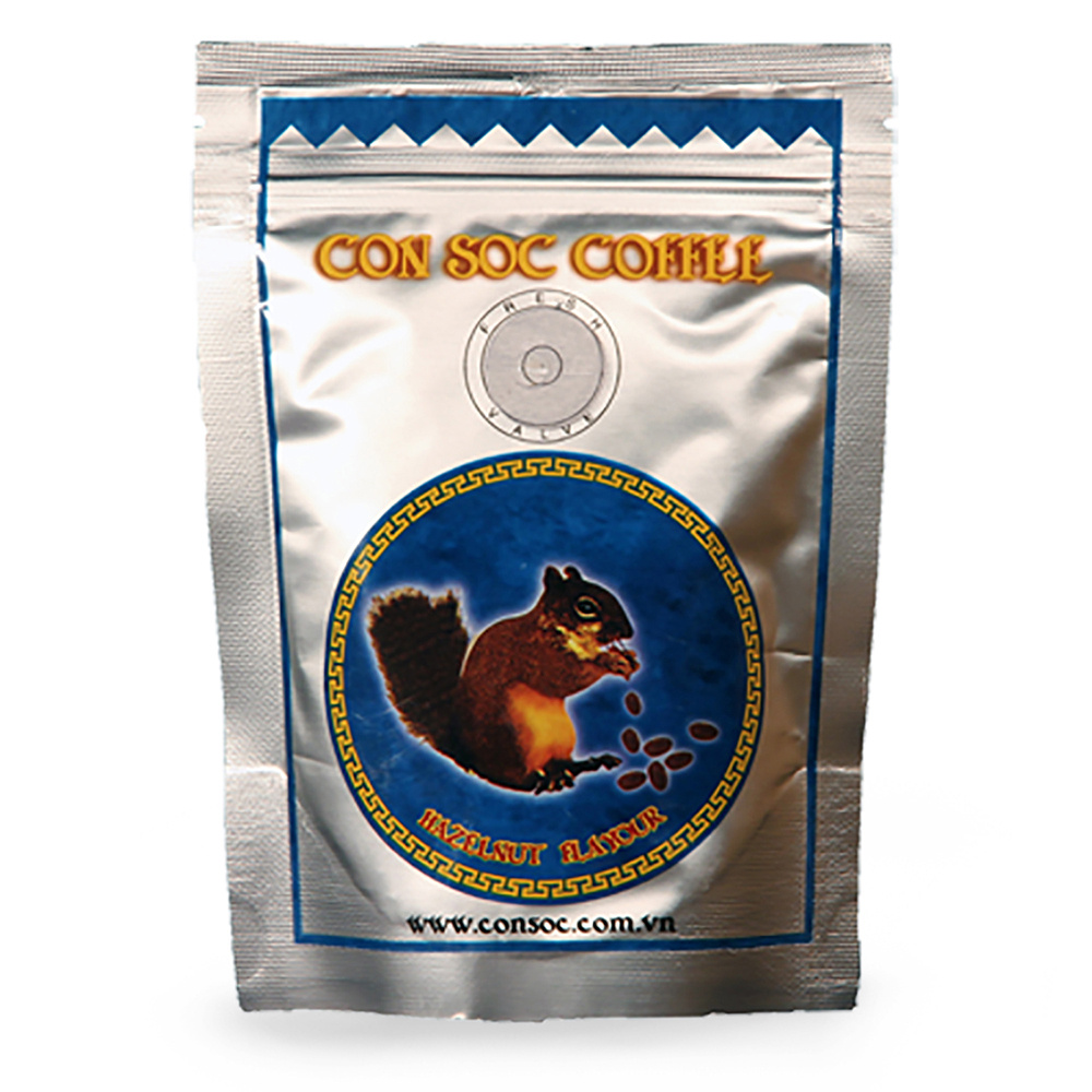 Кофе молотый Con Soc Белочка со вкусом лесного ореха (Hazelnut Flavour ...