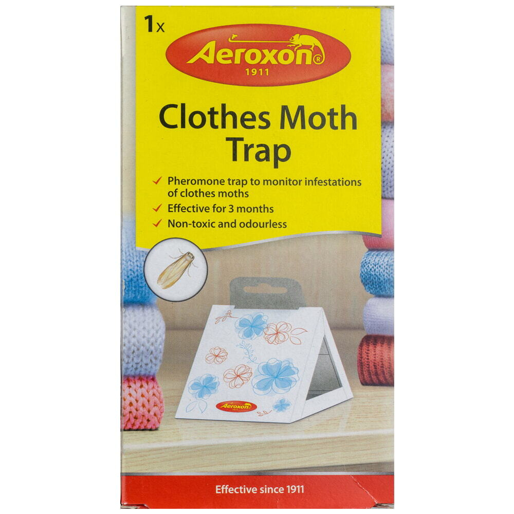 Aeroxon (Аэроксон) Clothes Moth Trap клеевые ловушки для одежной моли, 1 ловушка 1 шт  #1