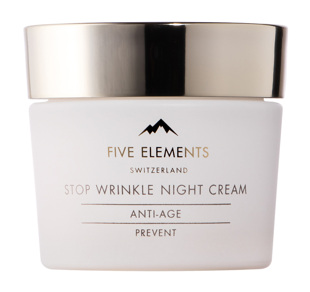 Five Elements stop wrinkle night cream крем ночной для лица, предупреждающий старение кожи, 50 мл  #1