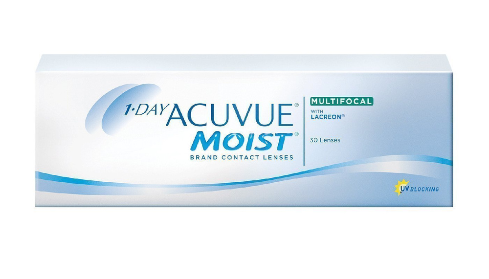 Moist Multifocal мультифокальные линзы -6.50 / LOW(слабая аддидация) / 8.4 / 14.3 / 30 штук (линз) Однодневные #1