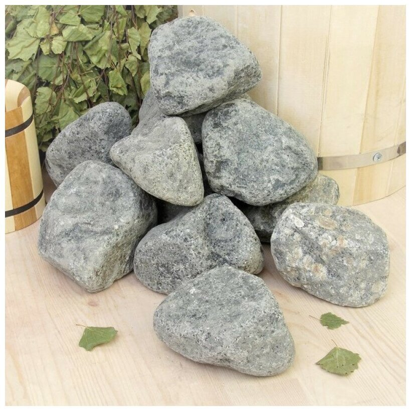 Огненный камень Камни для бани Габбро-диабаз, 20 кг #1