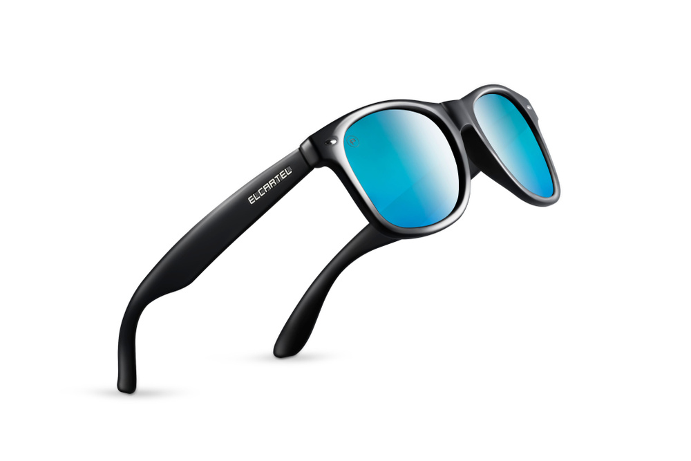 EIC Wayfarer Light blue Polarizing Metal /очки с поляризацией/очки от солнца/ солнечные очки/ солнцезащитные #1