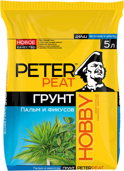  Peter Peat Пальмы и Фикусы 5л -  по низкой цене в интернет .