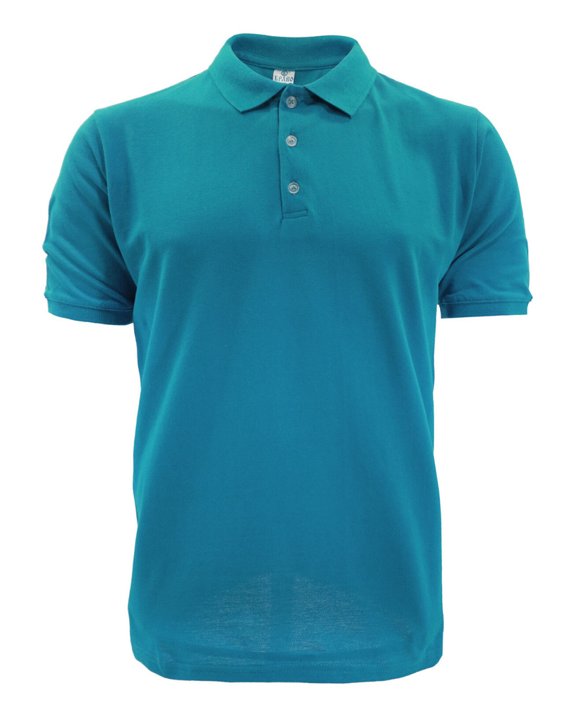 Поло Богатырь текстиль, размер 62, цвет бирюзовый, 100% хлопок - купить ...