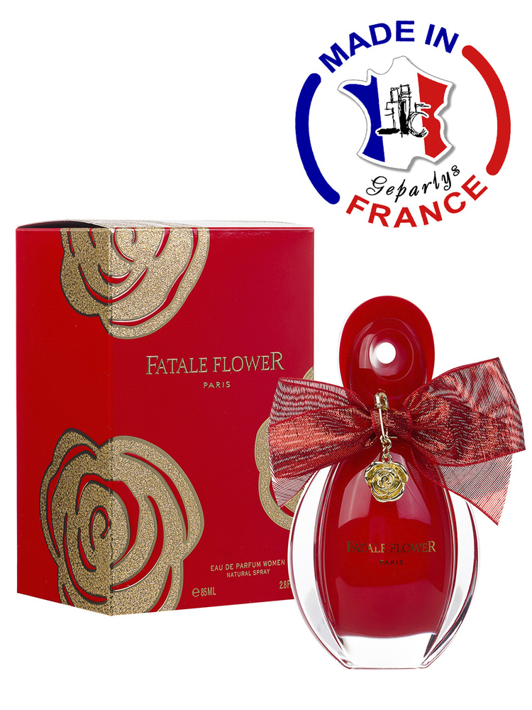 GEPARLYS PARFUMS PARIS, Парфюмерная вода женская Fatale Flower