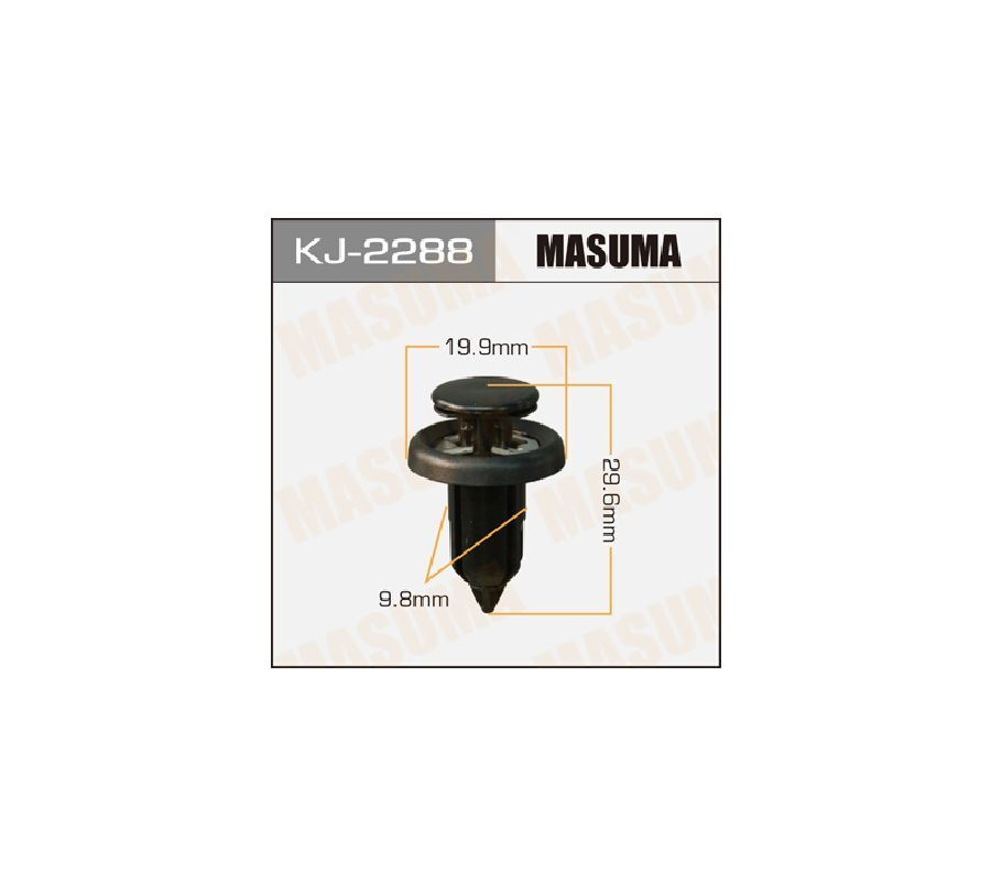 Клипса автомобильная (автокрепеж) KJ-057 (MASUMA)