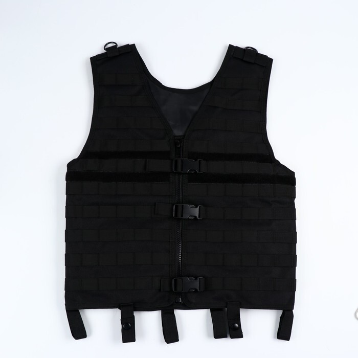 Бронежилет Жилет тактический . Черный - купить с доставкой по выгодным ...
