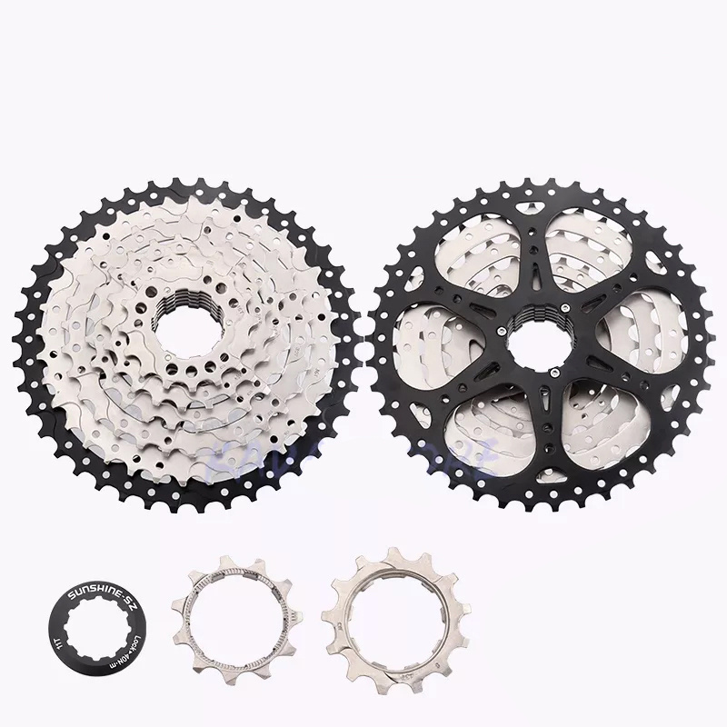 Кассета для горного велосипеда SUNSHINE 8 скоростей 11-42 зуб ...