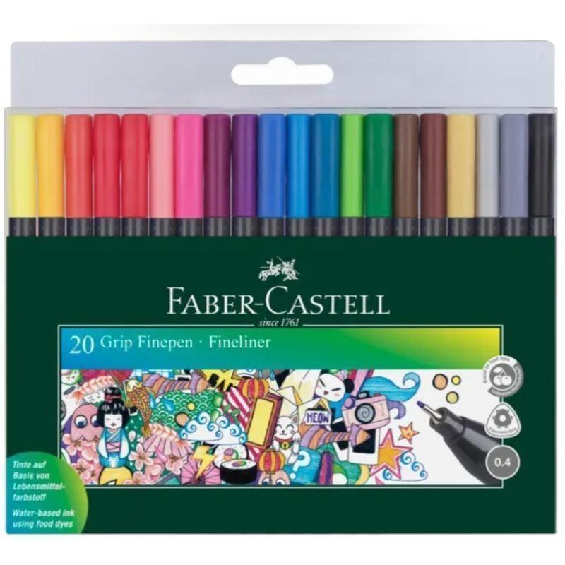 Faber-Castell Набор ручек Капиллярная, толщина линии: 0,4 мм #1