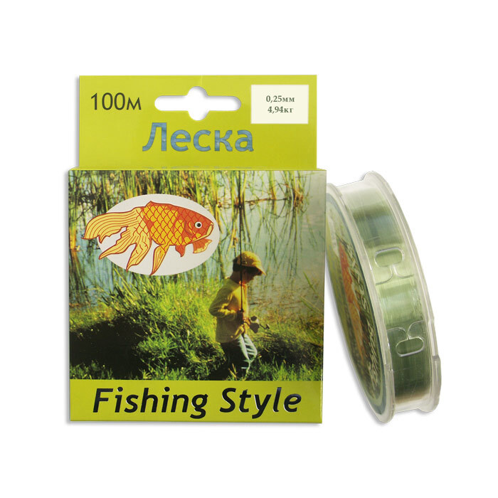 Леска Fishing Style RL2914 0.25mm тест 4.94кг 100m #1