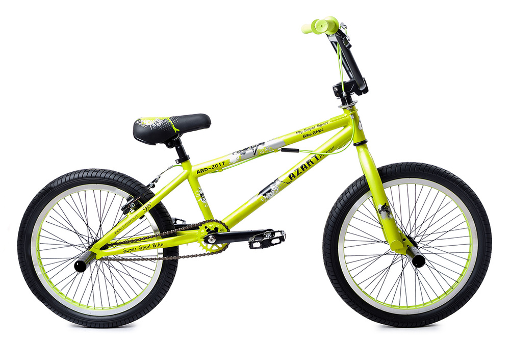 BMX велосипед Байкал - Azart Force BMX ABD-2017, , Зеленый (Матовый ...