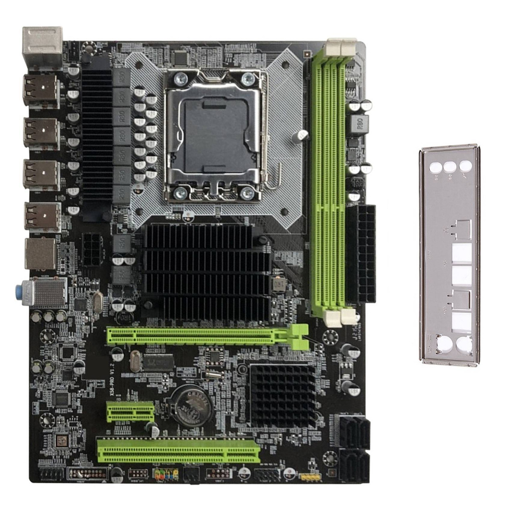 Материнская плата X58 LGA1366 с поддержкой серверной памяти DDR3 ECC ...