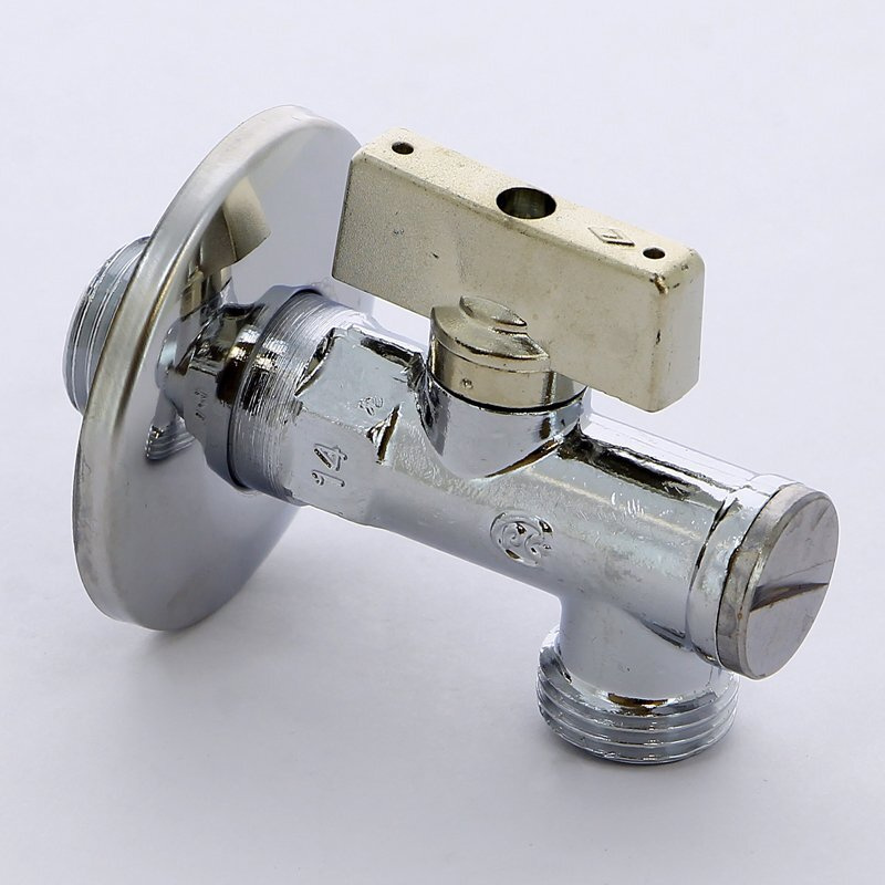 Кран шаровый BUGATTI MINNESOTA с розеткой и фильтром угловой 1/2\"x1/2 ...