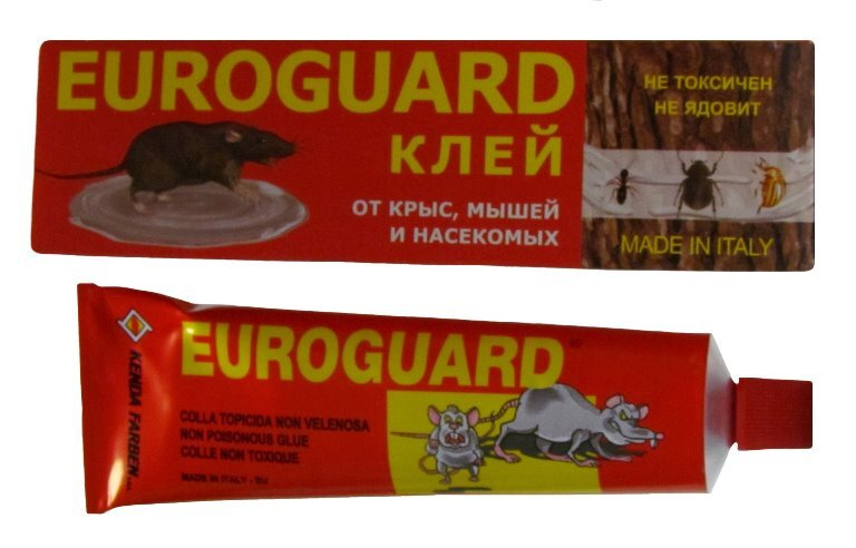 Euroguard Клей от крыс, мышей и насекомых, 135гр #1