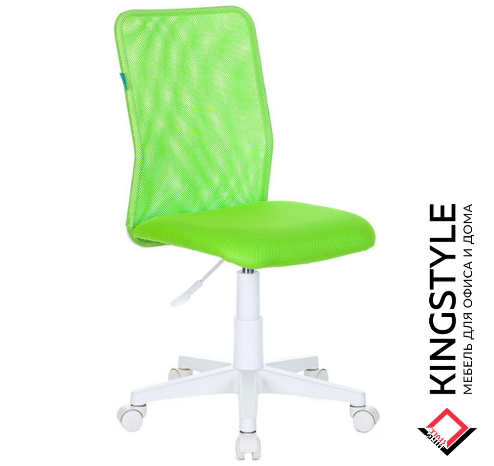 Бюрократ Детское компьютерное кресло, Сетка, Ткань, зеленый  #1