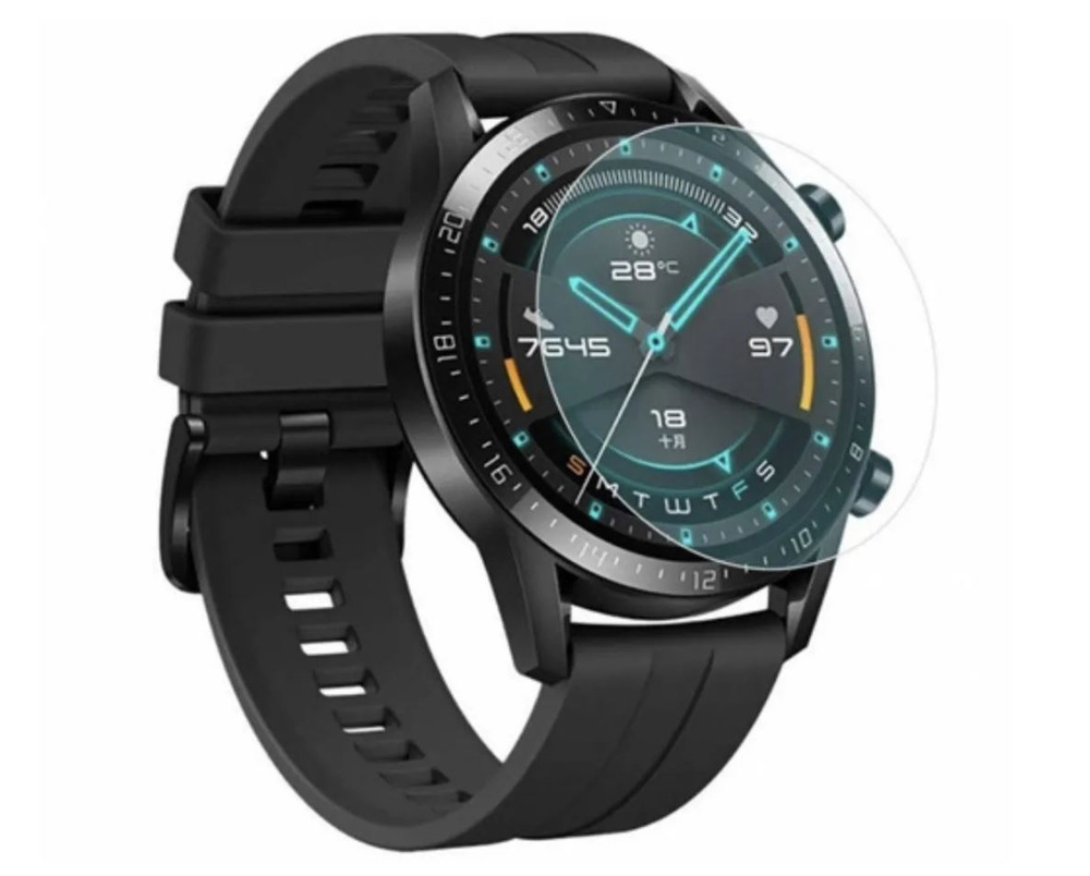 Смарт-часы Huawei watch gt2 Matte Black, рем. Black (LTN-b19)