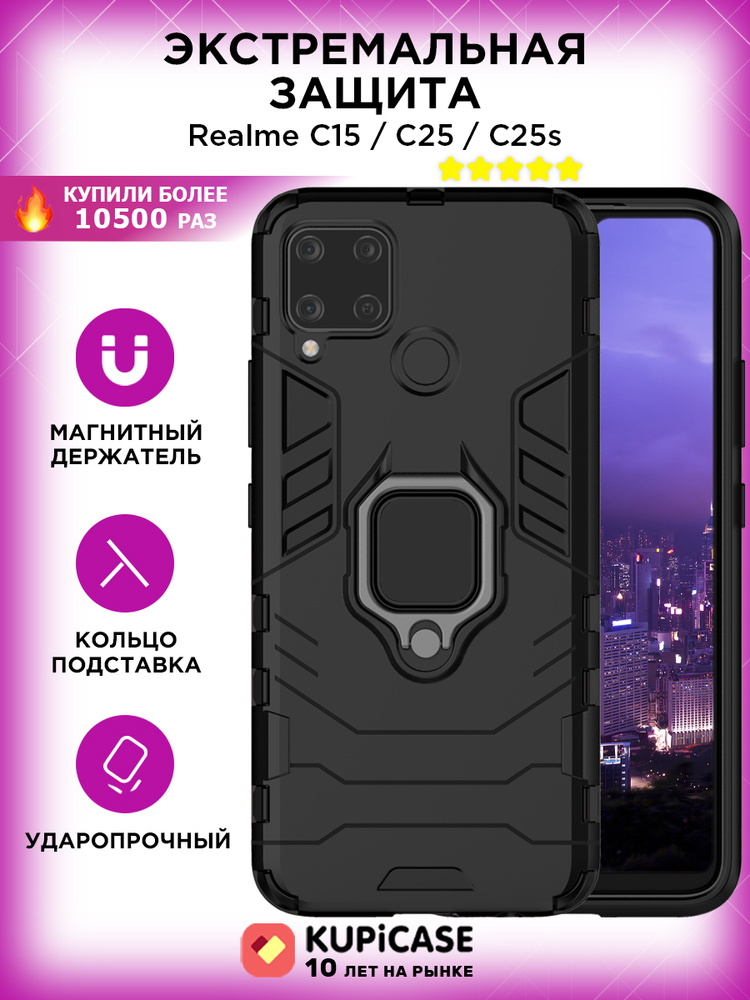 realme c15 armor case