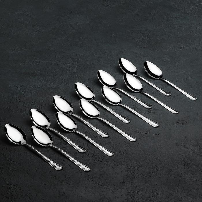 Набор ложек столовых "Ванесса", 18,5 см, 12 шт - купить с доставкой по ...