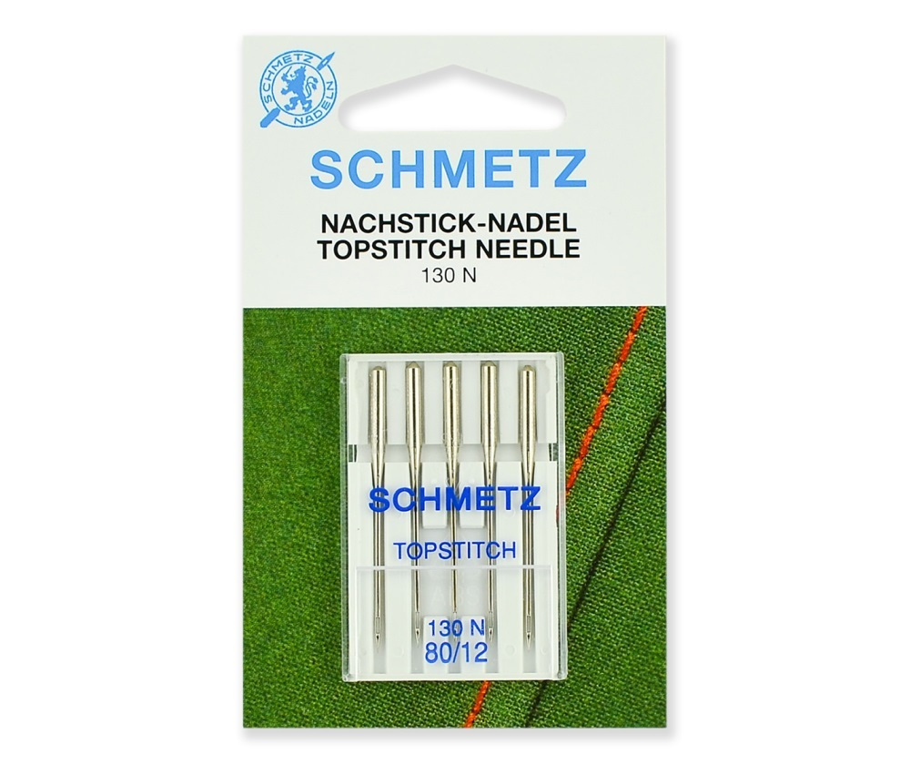 Иглы SCHMETZ Топ Стич 130N NM №80, 5 шт #1