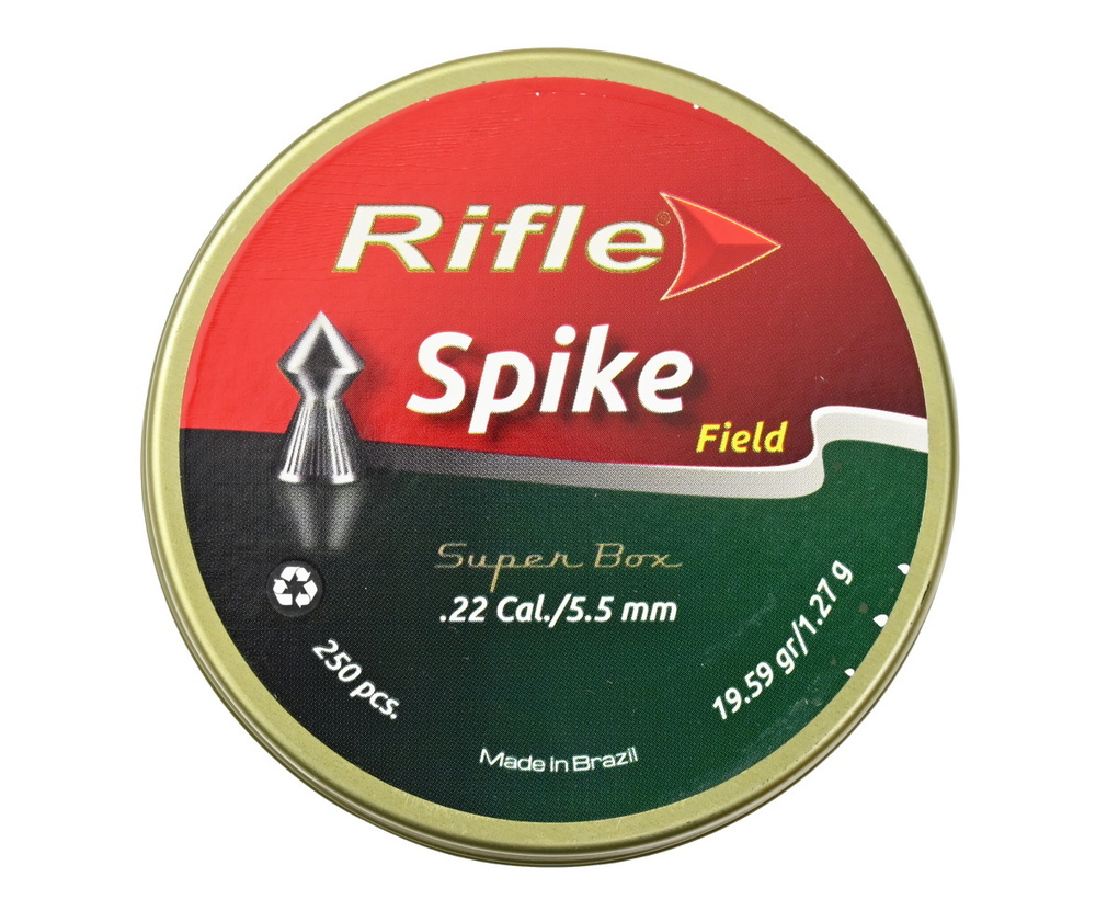 Пули Rifle Field Series Spike 5,5 мм, 1,27 г (250 штук) #1