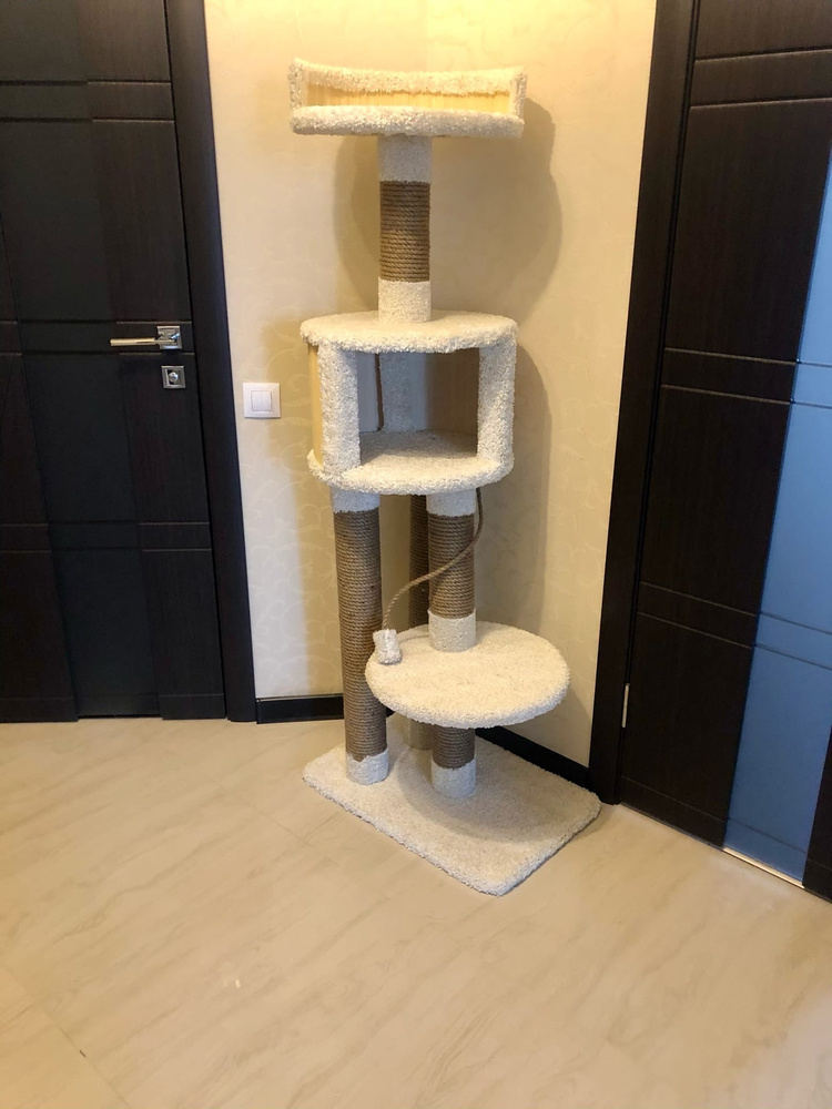 Комплекс для кошек Котомастер "Парис"., ваниль - купить с доставкой по ...