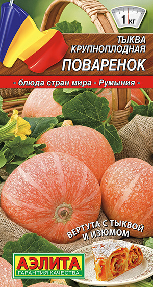 Семена Тыква крупноплодная Поваренок (2г) - Аэлита #1