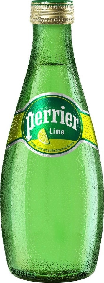 Минеральная вода Perrier / Перье газированная со вкусом лайма стекло (0,33л*24шт)  #1
