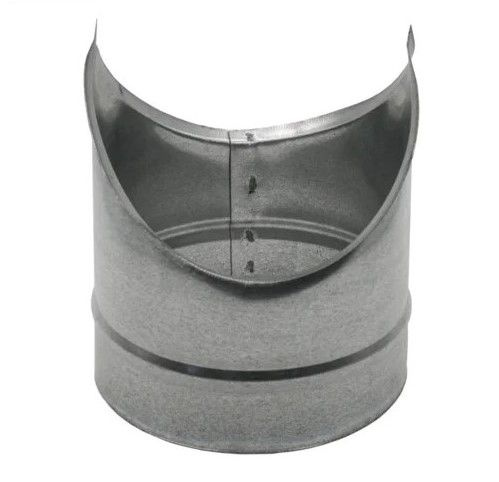 Врезка-редуктор, для круглых воздуховодов, D100/250, оцинкованная сталь  #1