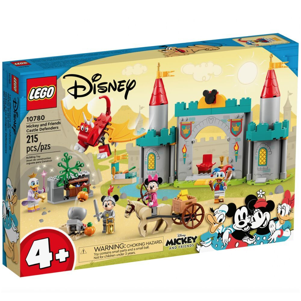 Конструктор LEGO Mickey and Friends Микки и его друзья - защитники замка  10780 - купить с доставкой по выгодным ценам в интернет-магазине OZON  (540250553)