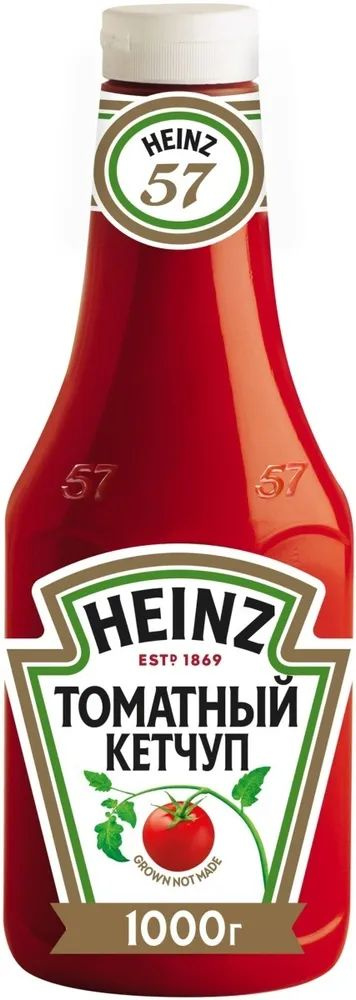 Кетчуп Томатный Heinz, Оригинальный, 1 кг - купить с доставкой по ...