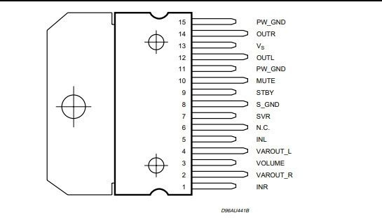 Запчасть для мобильного устройства AiTech Микросхема TDA7496 - купить ...
